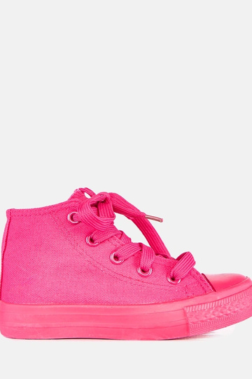 Scarpe sportive rosa per bambini sopra la caviglia Laly 2