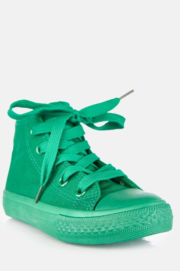 Scarpe sportive verdi per bambini sopra la caviglia Laly 2