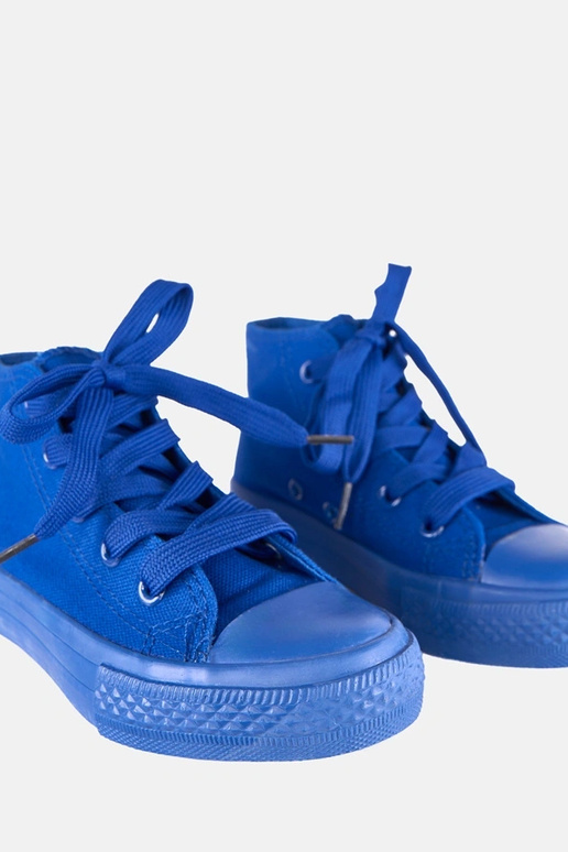 Scarpe sportive blu per bambini sopra...