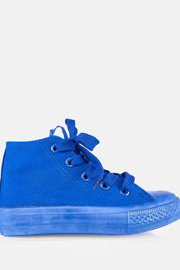 Scarpe sportive blu per bambini sopra la caviglia Laly 2
