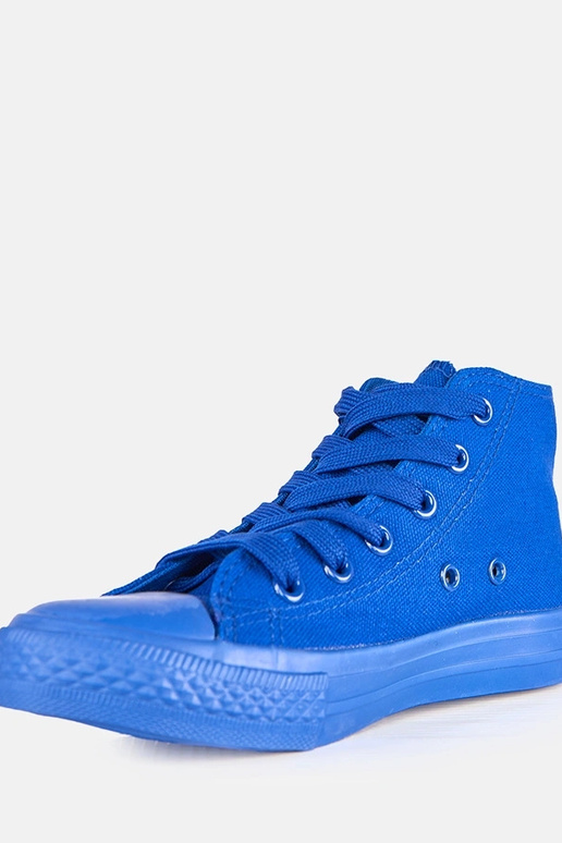 Scarpe sportive blu per bambini sopra...