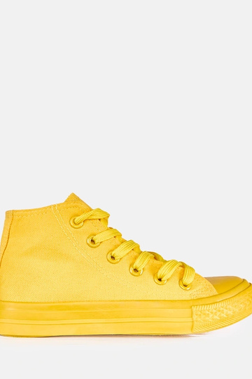Scarpe sportive gialle per bambini sopra la caviglia Jutta 2