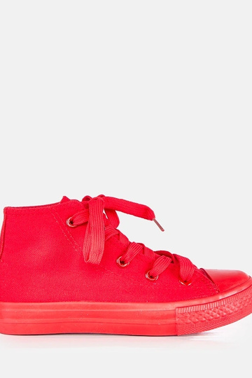 Scarpe sportive rosse per bambini sopra la caviglia Jutta 2