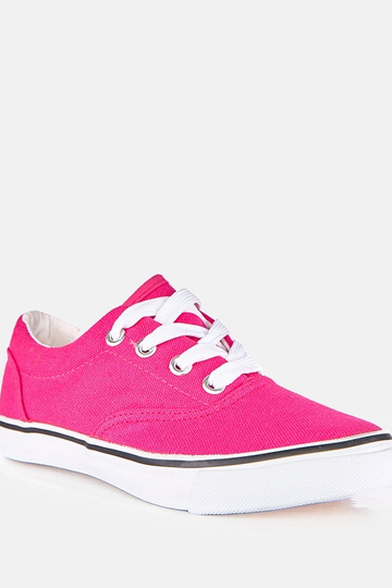 Scarpe sportive rosa per bambini con lacci Bollis