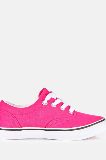 Scarpe sportive rosa per bambini con lacci Bollis 2