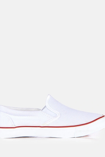 Scarpe sportive bianche per bambini senza lacci Lagunes