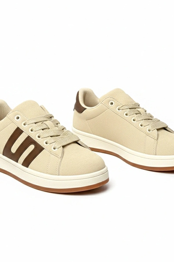 Scarpe sportive quotidiane color sabbia Delphine