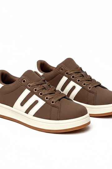 Scarpe sportive quotidiane marroni Delphine