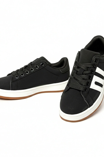 Scarpe sportive quotidiane nere Delphine