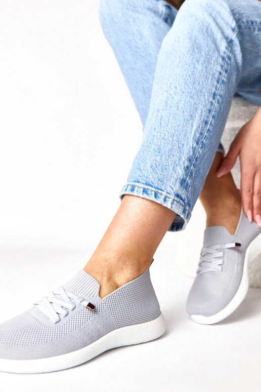 Scarpe sportive grigie da donna Léa