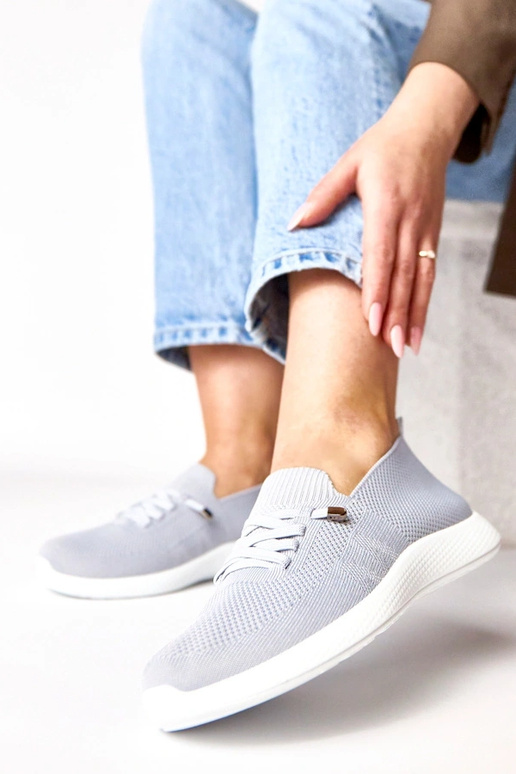 Scarpe sportive grigie da donna Léa