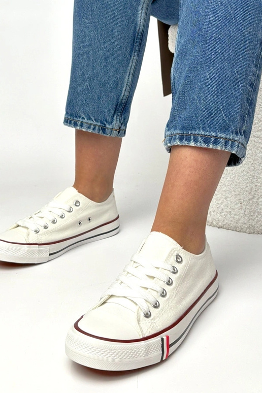 Scarpe sportive quotidiane bianche Manon