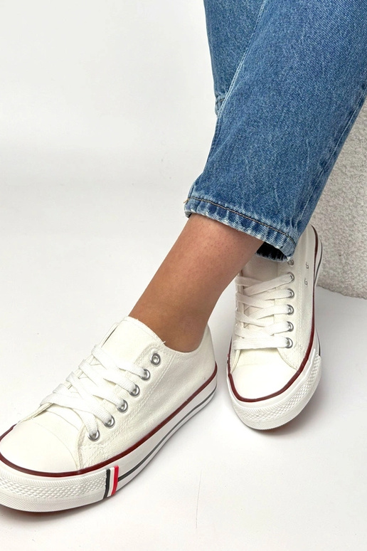 Scarpe sportive quotidiane bianche Manon