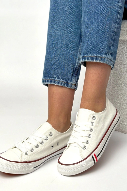 Scarpe sportive quotidiane bianche Manon