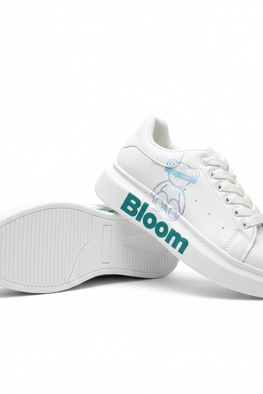 Scarpe sportive bianche con...