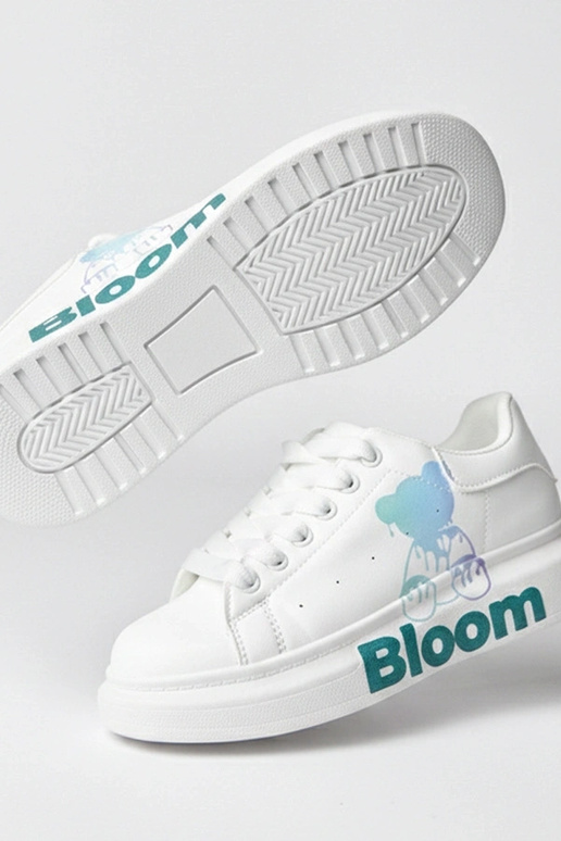 Scarpe sportive bianche con...