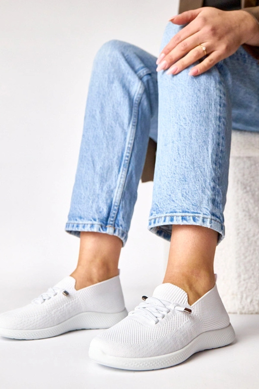 Scarpe sportive da donna bianche Léa