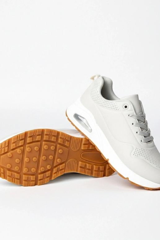 Sneakers grigie con suola spessa Sylvie