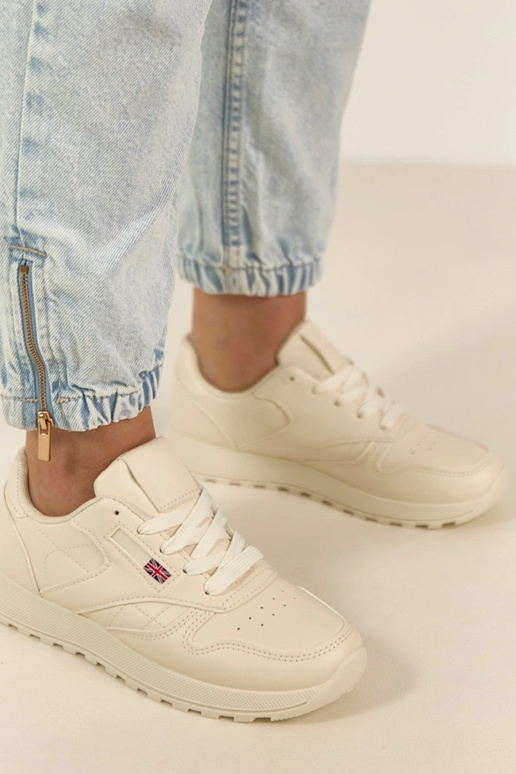 Sneakers beige chiaro da tutti i...