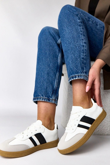 Sneakers bianche da tutti i giorni con piattaforma Thérèse 2