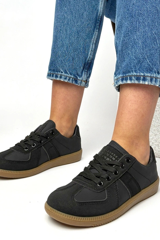 Scarpe sportive platform nere in...