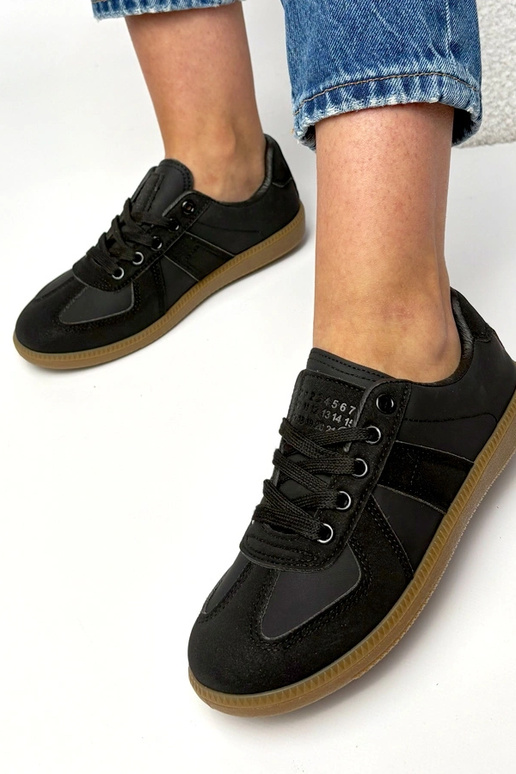 Scarpe sportive platform nere in...