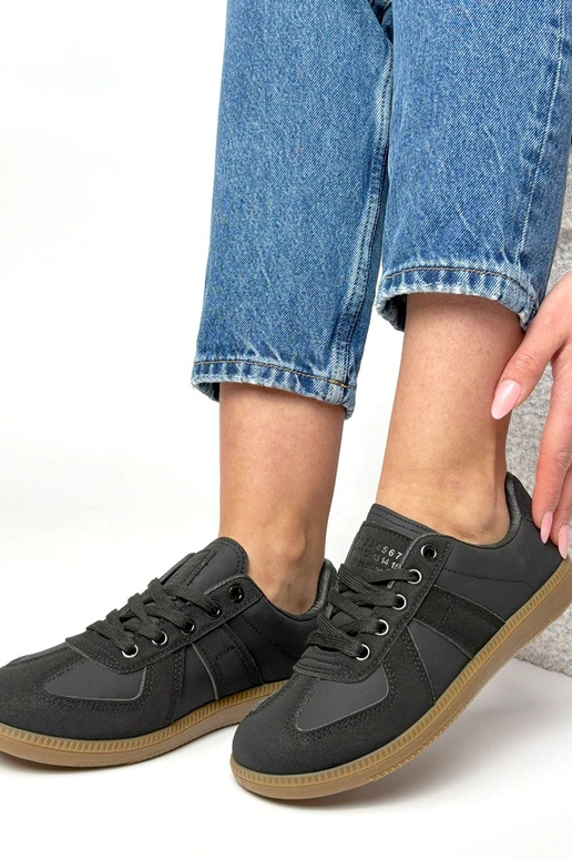 Scarpe sportive platform nere in...