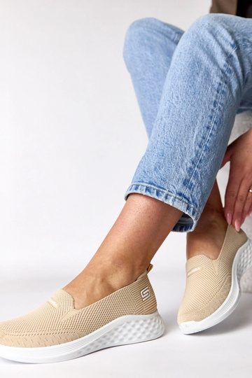 Scarpe sportive in tessuto sabbia Zoe 2
