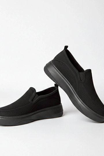 Scarpe sportive in tessuto nere platform Céleste