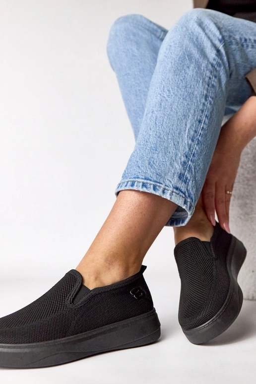 Scarpe sportive in tessuto nere...