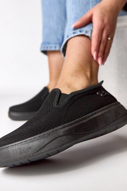 Scarpe sportive in tessuto nere...