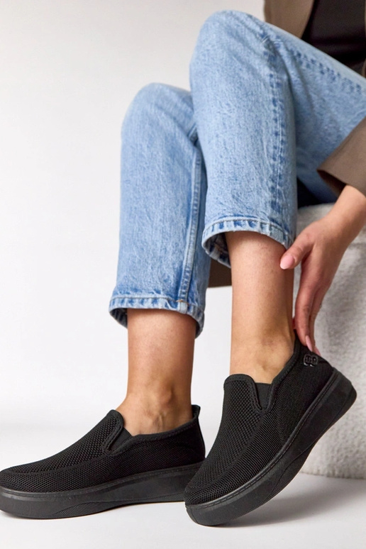 Scarpe sportive in tessuto nere...