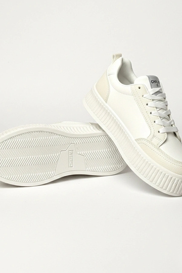 Scarpe sportive bianche platform Solange