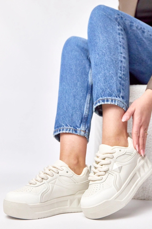 Scarpe sportive sabbia con...