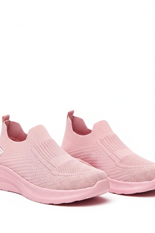 Scarpe sportive in tessuto rosa Gaia
