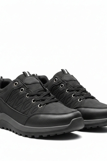 Scarpe sportive da uomo nere Leo