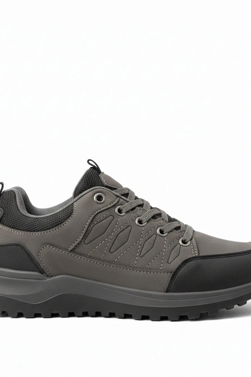 Scarpe sportive da uomo grigie Leo