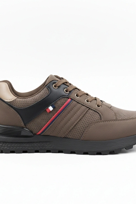 Scarpe sportive marroni da uomo per...