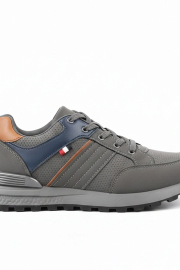 Scarpe sportive grigie da uomo per uso quotidiano Ethan