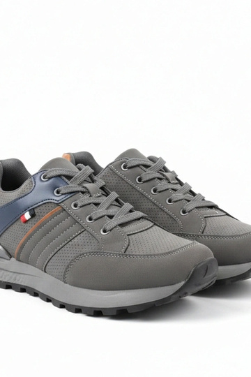 Scarpe sportive grigie da uomo per uso quotidiano Ethan 2