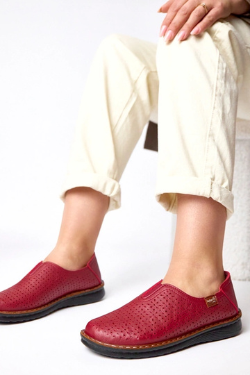 Mezze scarpe a rete color...