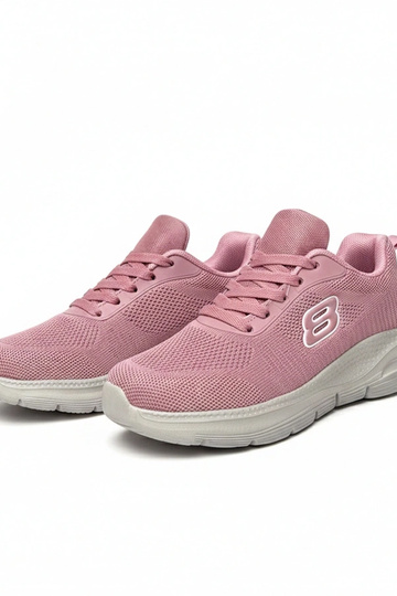 Scarpe sportive rosa con... 2