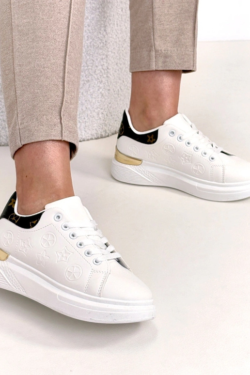 Scarpe sportive bianche con lacci Peyton