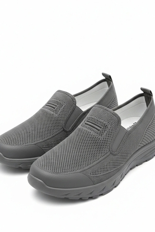 Scarpe sportive grigie da uomo senza...