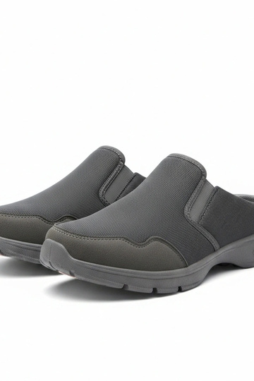 Scarpe sportive grigie basse da uomo senza lacci Alexander