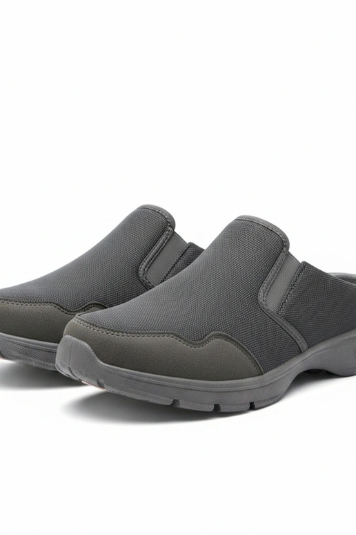 Scarpe sportive grigie basse da uomo...