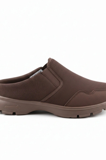 Scarpe sportive marroni basse da uomo senza lacci Alexander