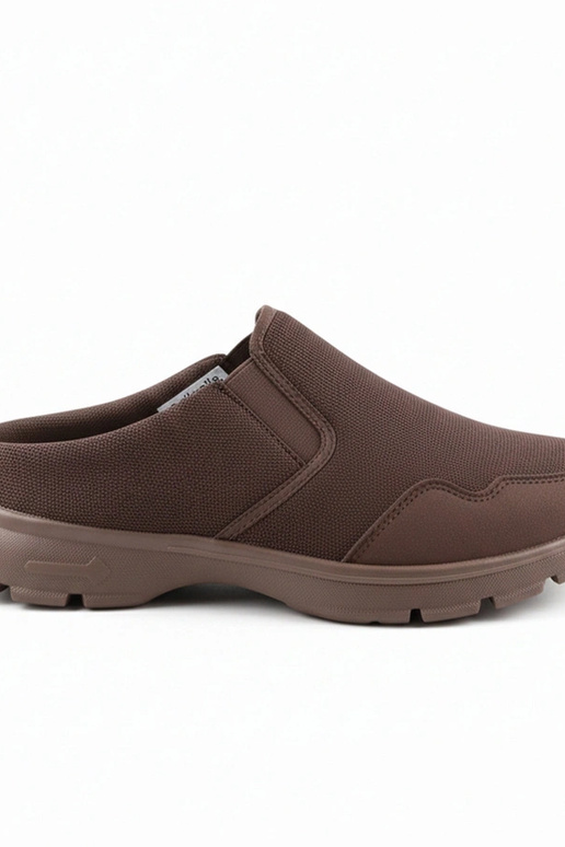 Scarpe sportive marroni basse da uomo...