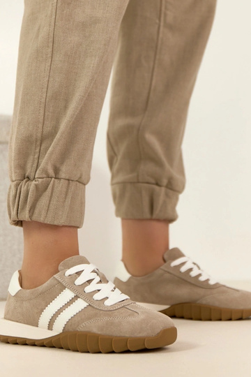 Scarpe sportive in pelle sabbiose Filippo