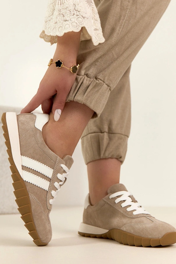 Scarpe sportive in pelle sabbiose Filippo 2